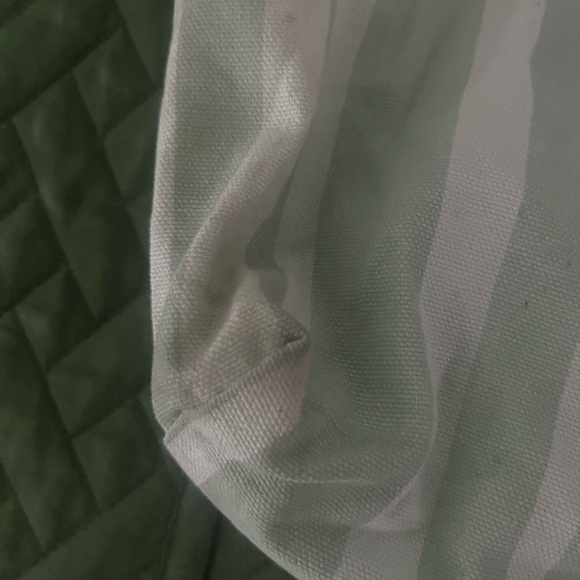 Vogue Green and White Tote Bag #Y2kstyle - Picture 4 of 7